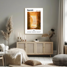 Nazareth Pilgrimage Cultural Heritage Poster PosterGoat