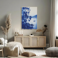 Tranquil Nautical Scene Vintage Artistic Exploration Poster