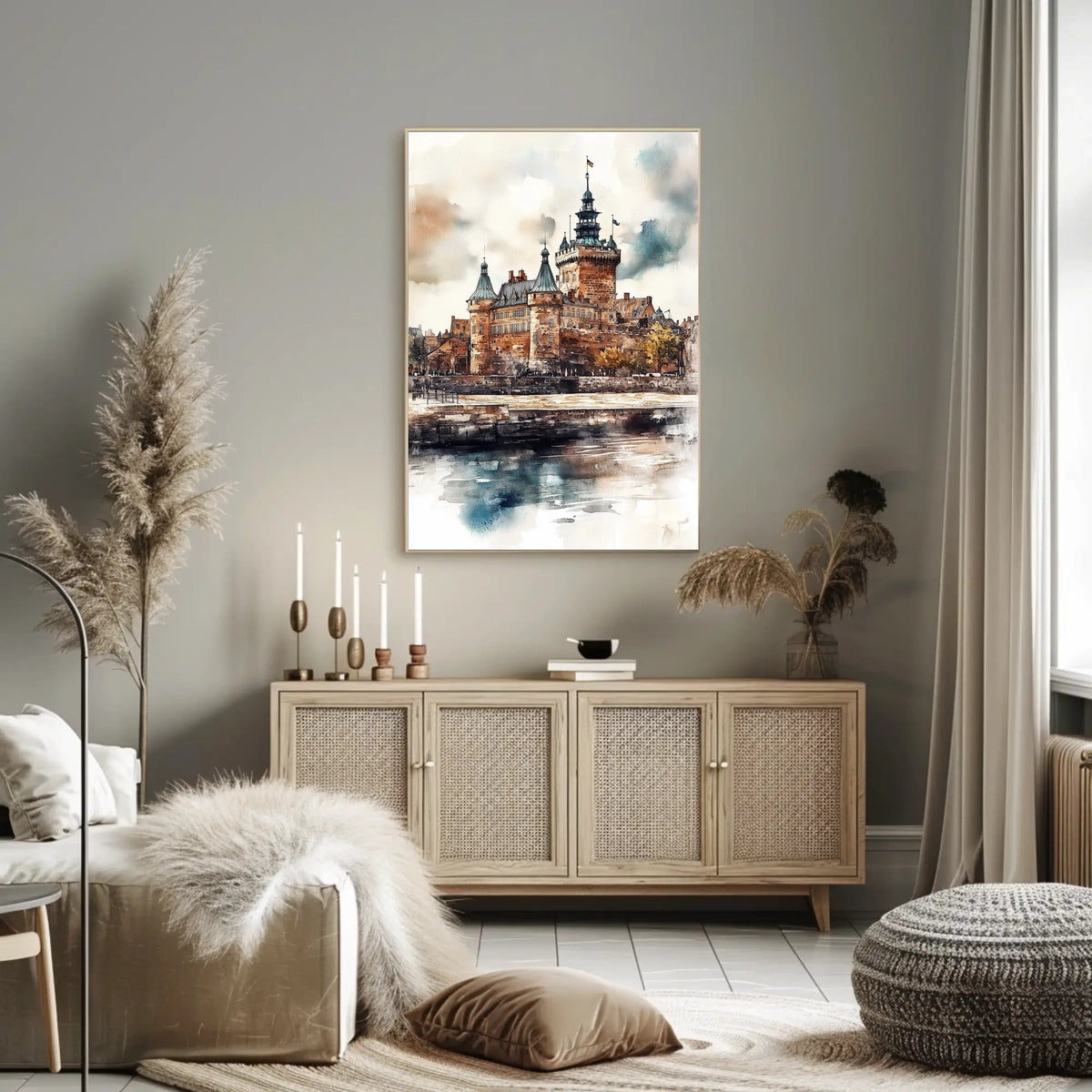 Denmark Kronborg Castle Helsingor View Poster