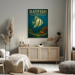 Batfish Salt Water Maestro Poster