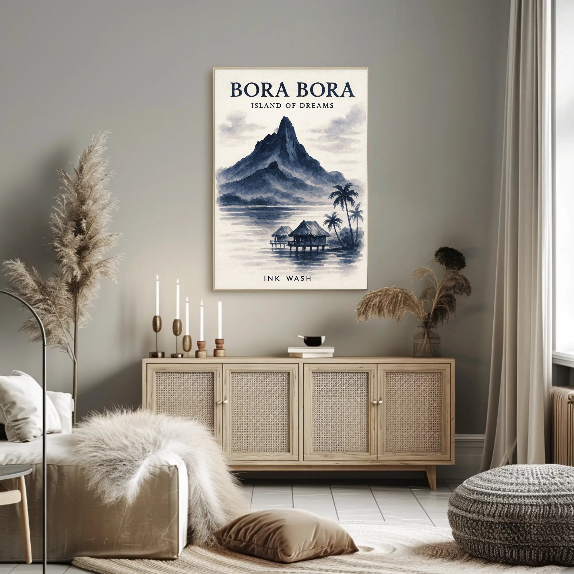 Bora Bora Island of Dreams Poster PosterGoat