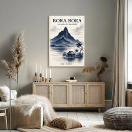 Bora Bora Island of Dreams Poster PosterGoat