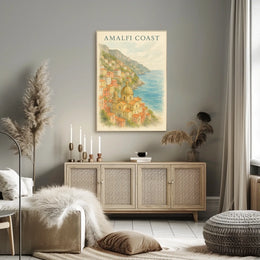 Amalfi Coast Dreamscape Poster