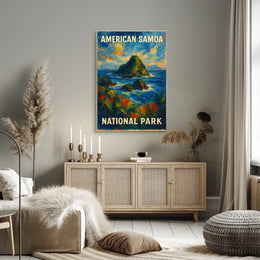 American Samoa National Park Poster