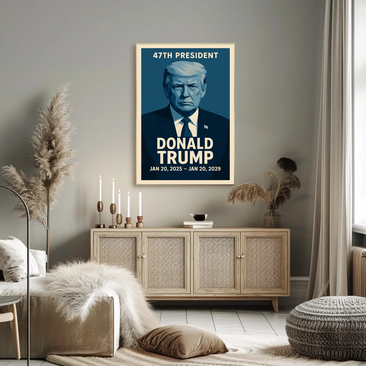 Donald Trump 47th President Poster