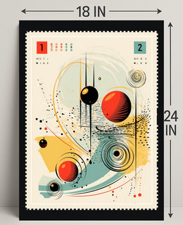 Abstract Cosmic Design Abstract Poster