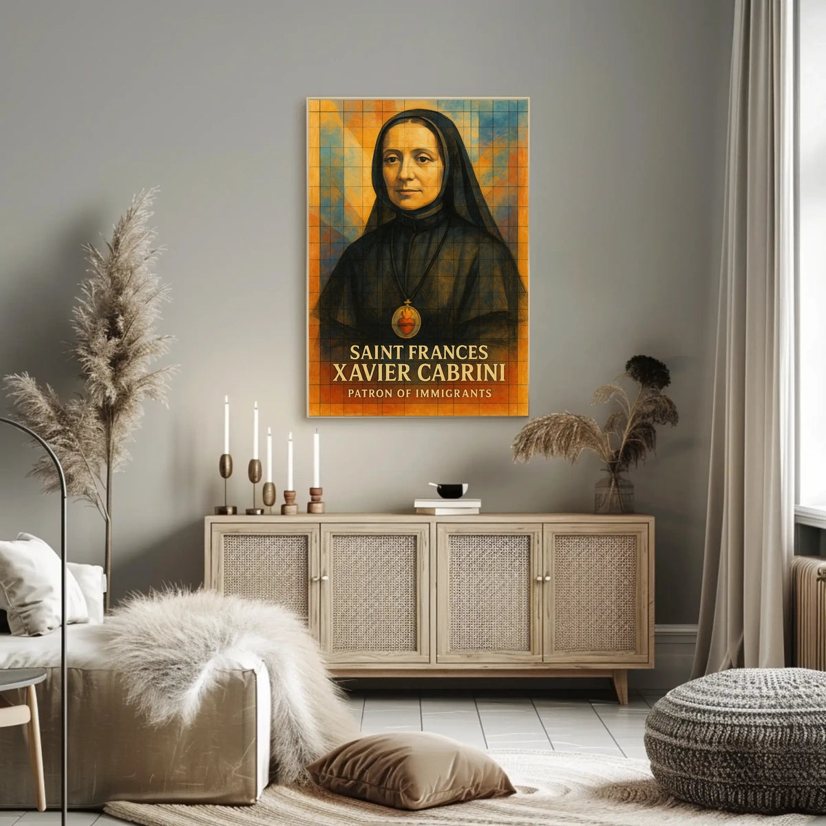 Saint Frances Xavier Cabrini Poster