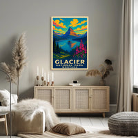 Glacier National Park Montana Poster