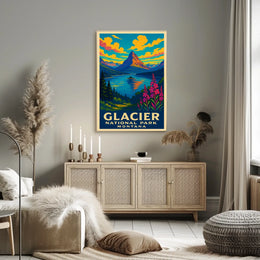 Glacier National Park Montana Poster