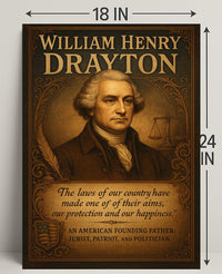 William Henry Drayton American Founding Father Poster PosterGoat