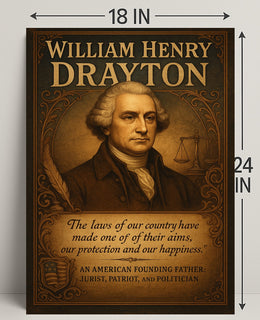 William Henry Drayton American Founding Father Poster PosterGoat