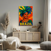 Vibrant Brazil Celebration Poster