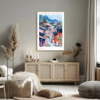 Flower Market in Tokyo Poster PosterGoat