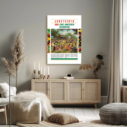 Juneteenth Celebration: A Cultural or Heritage Poster