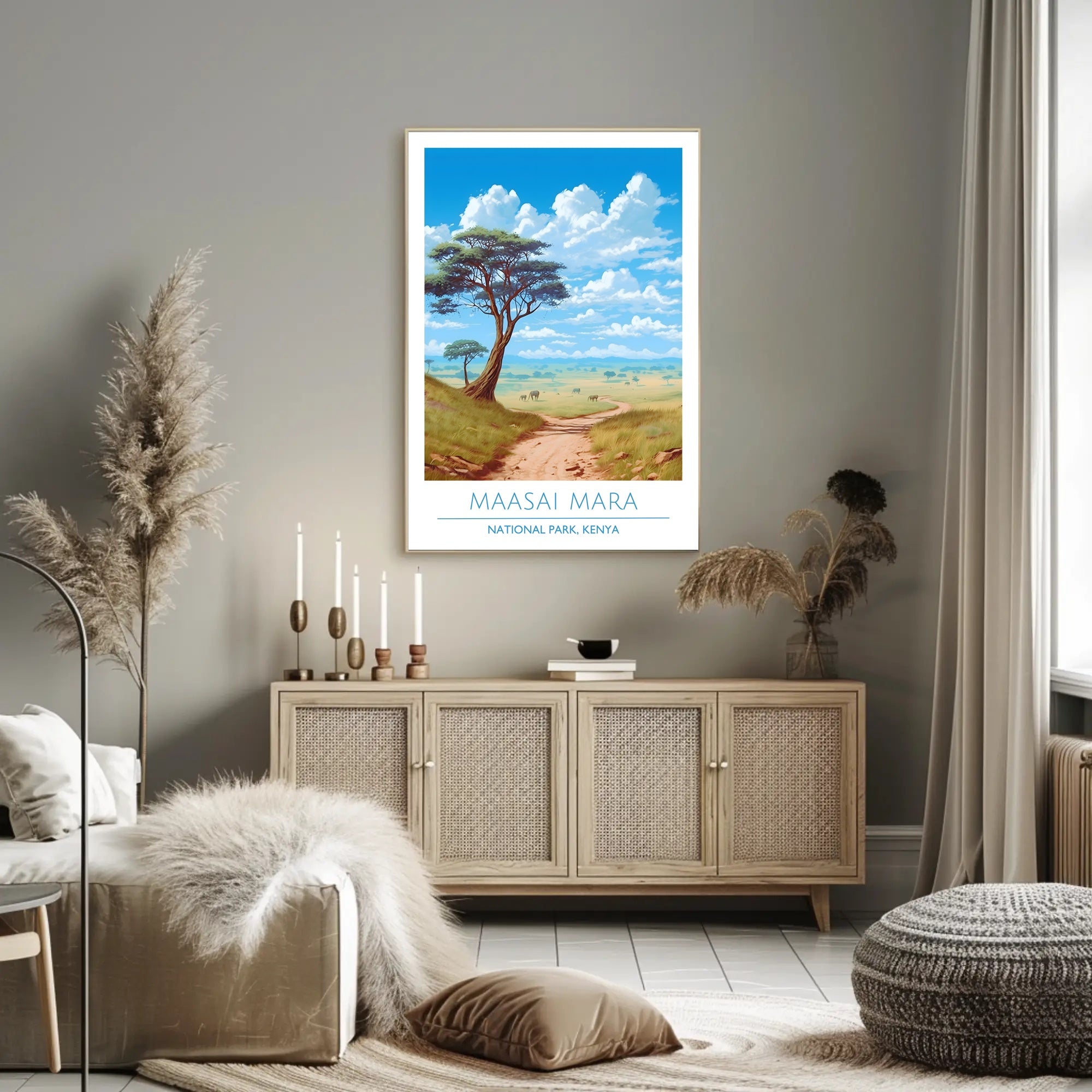 Maasai Mara National Park Poster