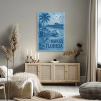 Naples Florida Coastal Serenity Poster For Home Decor
