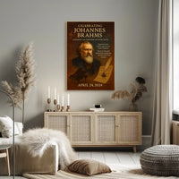 Celebrating Johannes Brahms Poster