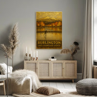 Burlington Lake Champlain Lights Poster