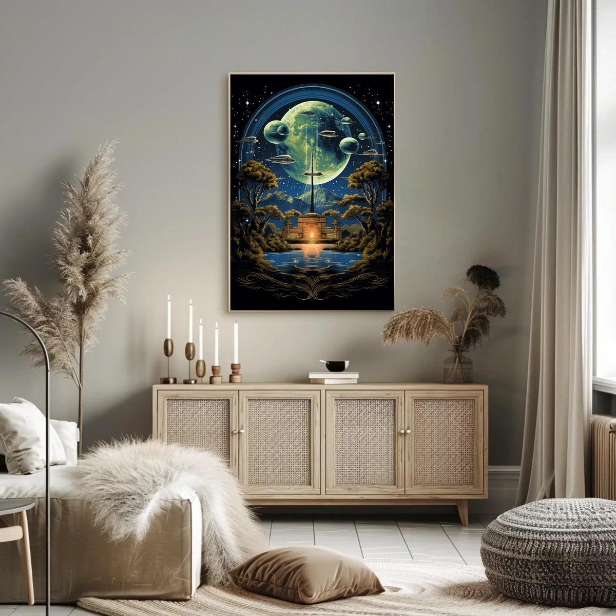 Celestial Gateway Poster