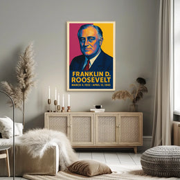 Franklin D. Roosevelt Poster