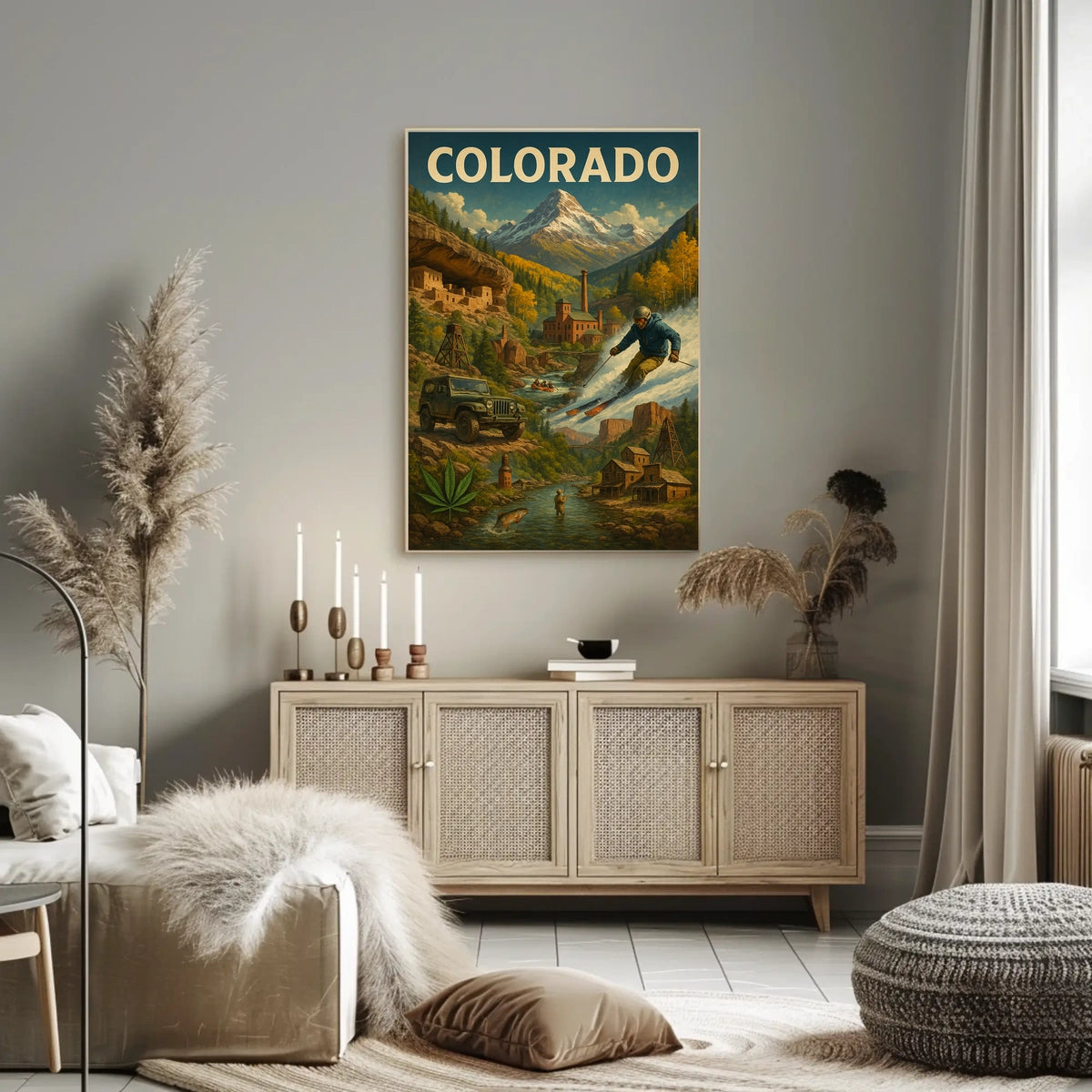 Discover Colorado Poster