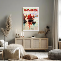 Lago Di Garda Travel Poster