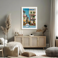 KLM Caribbean Adventure Vintage Travel Poster PosterGoat