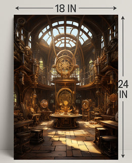 The Steampunk Observatory Poster