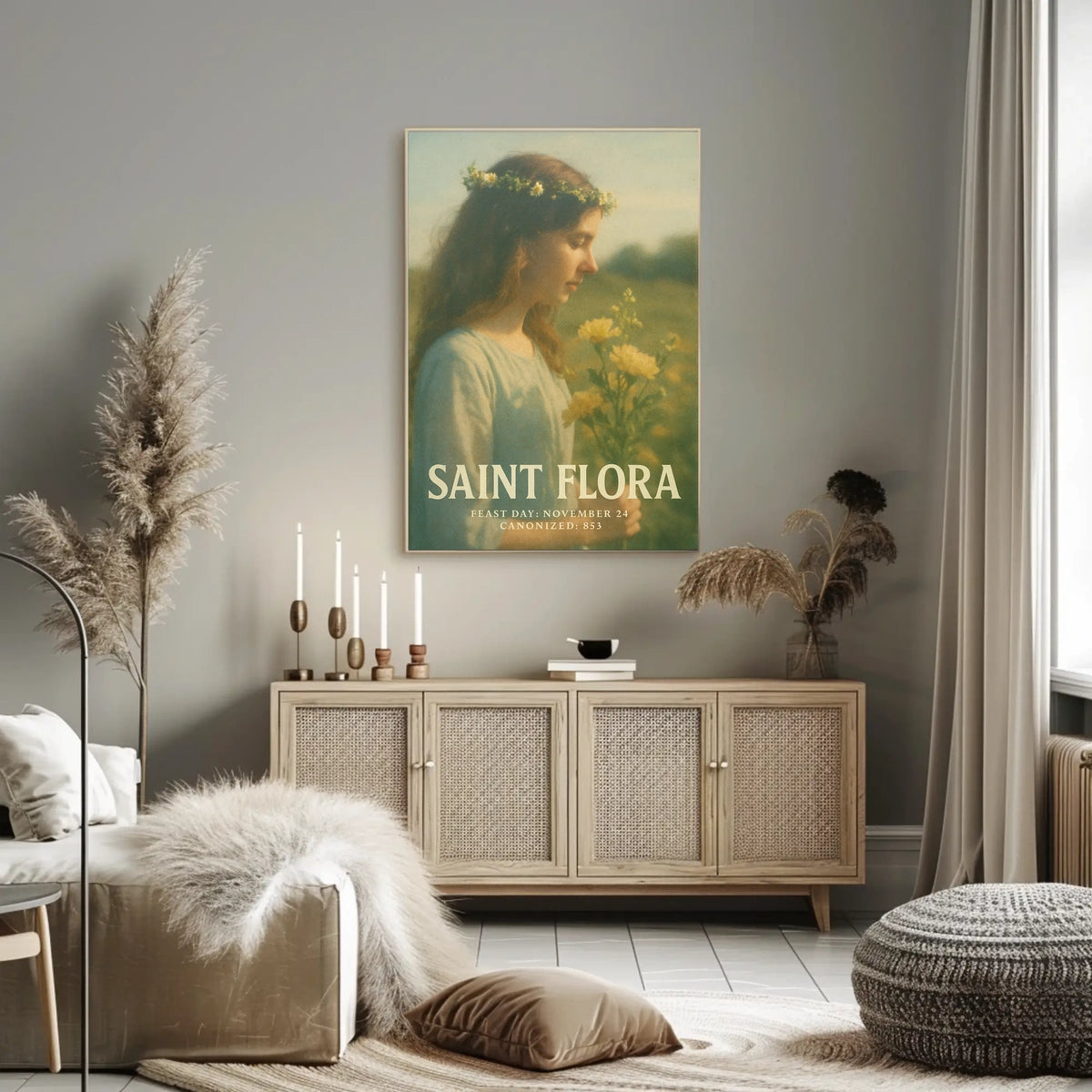 Saint Flora Poster
