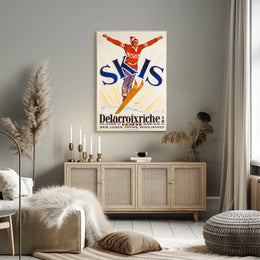 Delacroixriche Winter Sports Poster