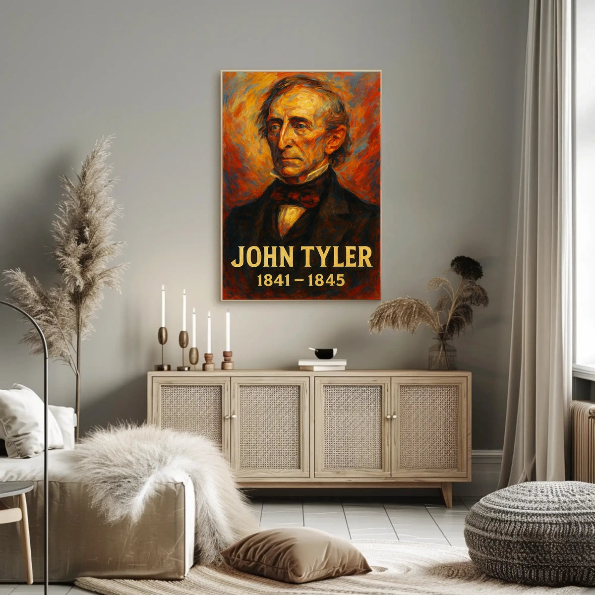 John Tyler 10Th President Poster