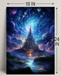 Enchanted Castle In The Cosmos Poster