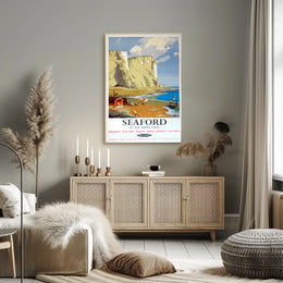 Seaford On The Sussex Coast Poster