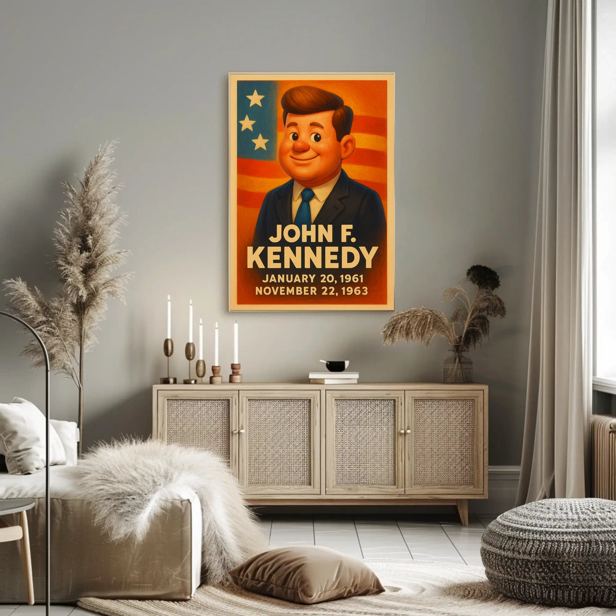 John F. Kennedy Poster