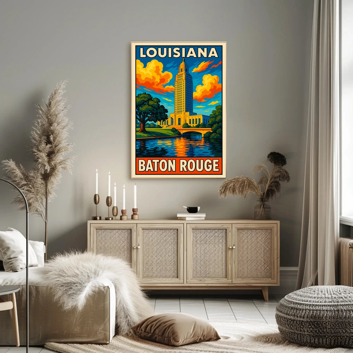 Louisiana State Capitol in Baton Rouge Poster
