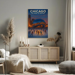 Chicago The Heart Of Winter Poster