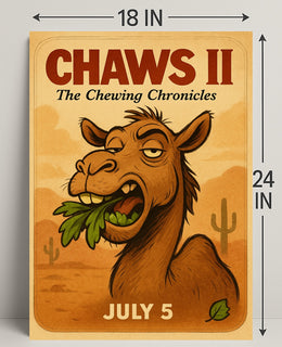 Chaws II The Chewing Chronicles Poster PosterGoat