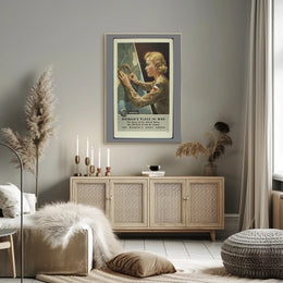 Woman's Place in War Poster PosterGoat
