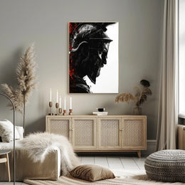 Warrior's Resolve Poster PosterGoat