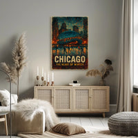 Chicago The Heart of Winter Poster
