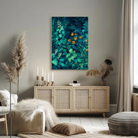 Verdant Serenity Wall Art Print for Home Decor