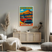 Rock Springs, Wyoming Poster