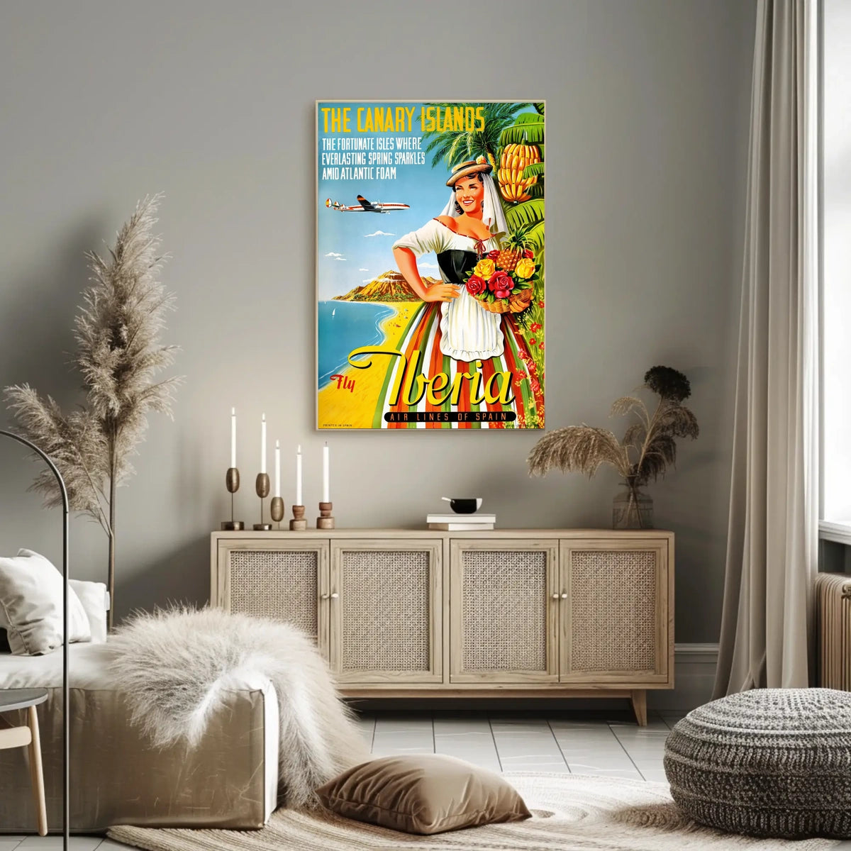 Discover The Canary Islands Poster