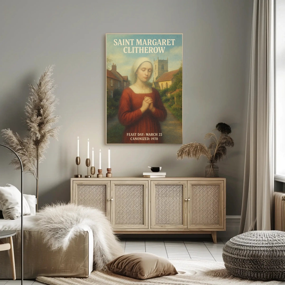 Saint Margaret Clitherow Poster