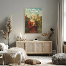 Saint Margaret Clitherow Poster