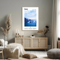 Karaj Scenic Beauty Poster - Urban or Cityscape Poster PosterGoat