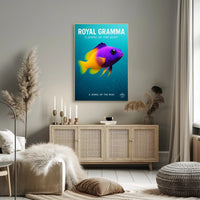 Royal Gramma A Jewel of the Reef Poster PosterGoat
