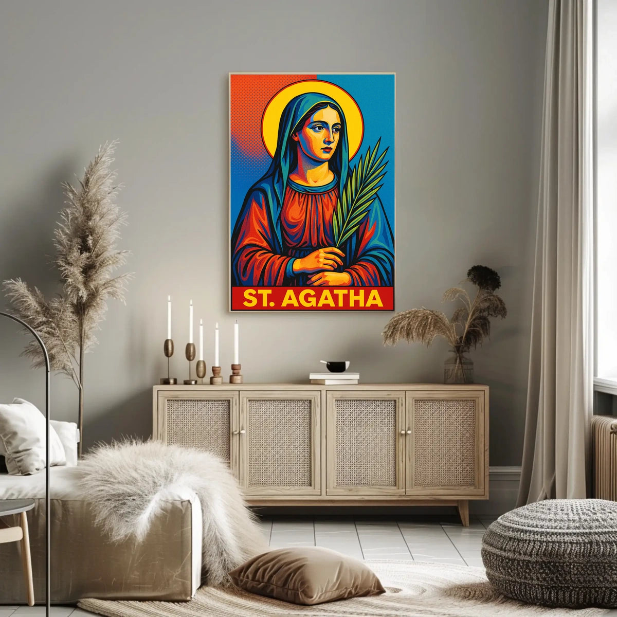 St. Agatha Poster