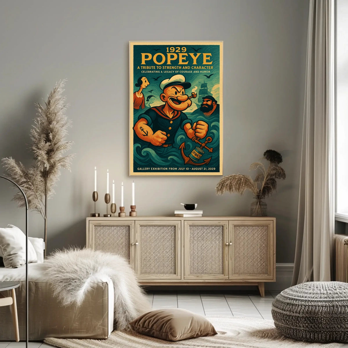 Popeye 1929 Art Poster POP-230