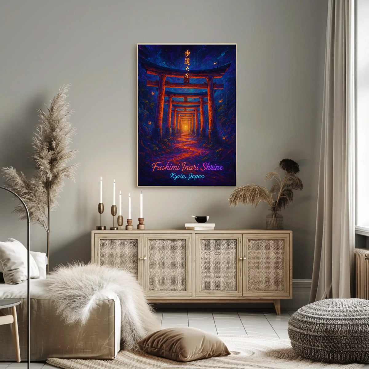 Fushimi Inari Shrine Kyoto, Japan Poster